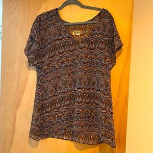 Show me your mumu vintage print tunic